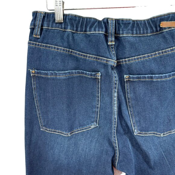 Soft Surroundings Jeans Womens Blue Flex Waist Modal Blend Stretch Denim Size 6 - Picture 4 of 10